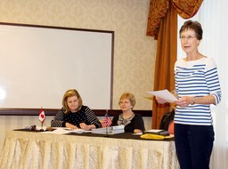 22 Nominating Committee Report delivered by PPres. Jane Brackett
