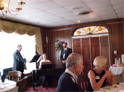 22 Sidney Tedford and his musical partner provided the music for the Banquet