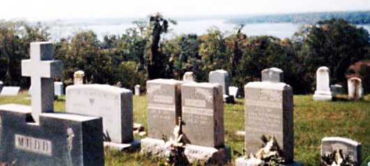 Cemetery at St. Ignatius Church, Charles County, Maryland