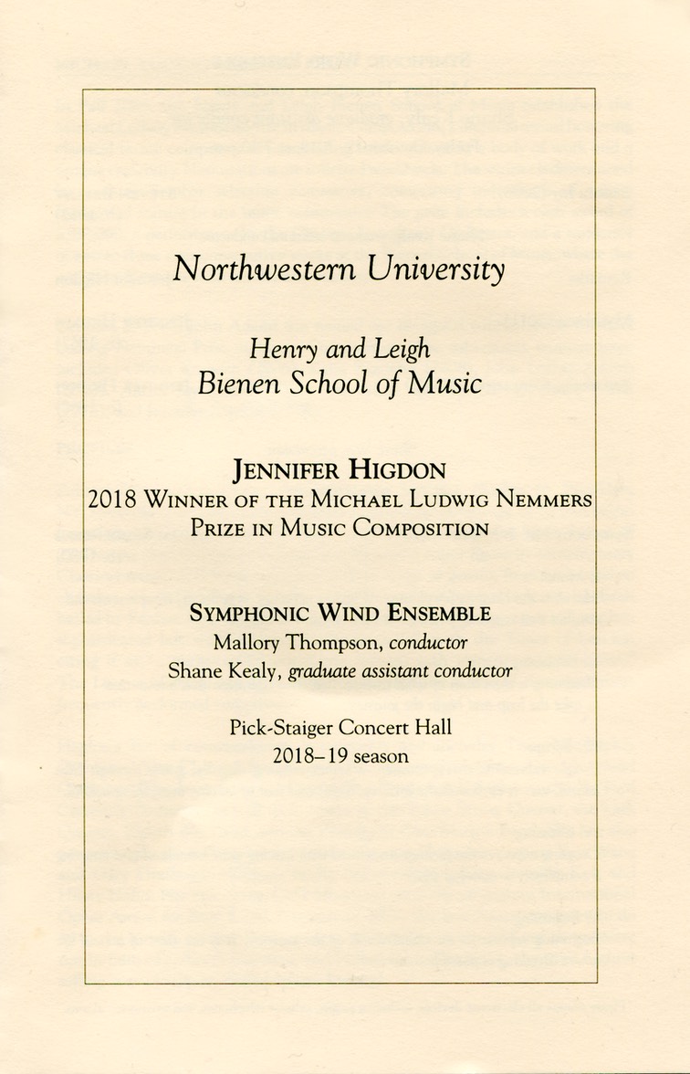 J Higdon NW concert cover 001