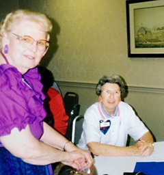 Jean from Texas, Eva Wood from North Carolina