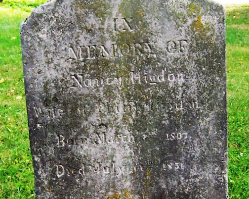 01 Nancy Higdon tombstone manipulated