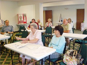 10 Members at the Business Meeting