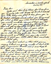 1943-10-16 - Letter BB - p.1 of 2 - 3 X 3.875 bifolded from 3 X 7.75 bifloded on 9.75 X 7.75 paper.orig