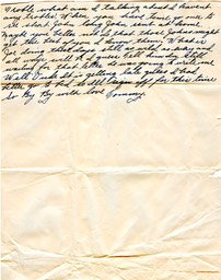 1943-10-16 - Letter BB - p.2 of 2 - 3 X 3.875 bifolded from 3 X 7.75 bifloded on 9.75 X 7.75 paper.orig