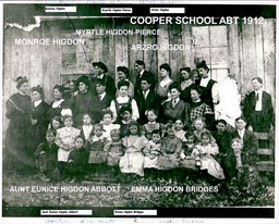 Cooper School abt 1912, Benton Co. via Ronnie S.