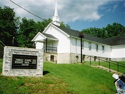 Higdon Christian Church at Higdon, Missouri