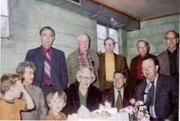 In the picture are from L-R Stella Coggins Higdon, Sallie Crawford Higdon, Uncle Charlie, Sam Higdon Denton Lula "Granny" Shepherd Higdon birthday