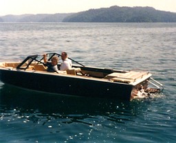 Mary Carmel and Frank at Dale Hollow lake with Alice and Wayne copy