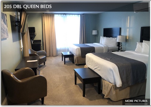 r-205 Double Queen Beds
