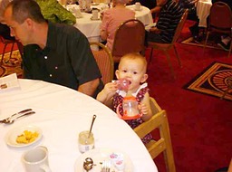 Youngest Higdon at Meeting